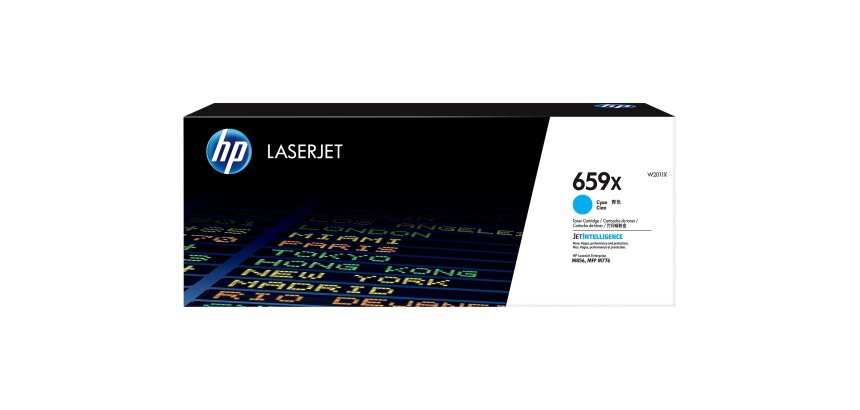 HP LaserJet Toner cyan 659X authentique grande capacité