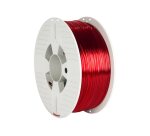 Verbatim 55054 matériel d'impression 3D PETg (polyéthylène téréphtalate glycolisé) Rouge, Transparent 1 kg