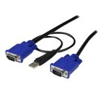 StarTech.com Câble pour Switch KVM VGA avec USB 2 en 1 - 3m