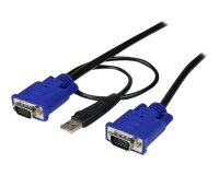 StarTech.com Câble pour Switch KVM VGA avec USB 2 en 1 - 3m
