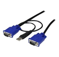 StarTech.com Câble pour Switch KVM VGA avec USB 2 en 1 - 3m