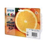 Epson 33XL Multipack - pack de 5 - XL - noir, jaune, cyan, magenta, photo noire - original - cartouche d'encre