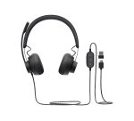 Logitech 981-000870 casque Avec fil Arceau Appels/Musique USB Type-C Graphite