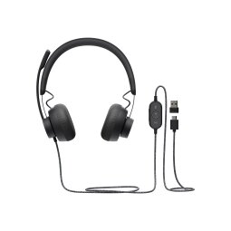 Logitech Zone Casque Avec fil Arceau Appels/Musique USB Type-C Graphite