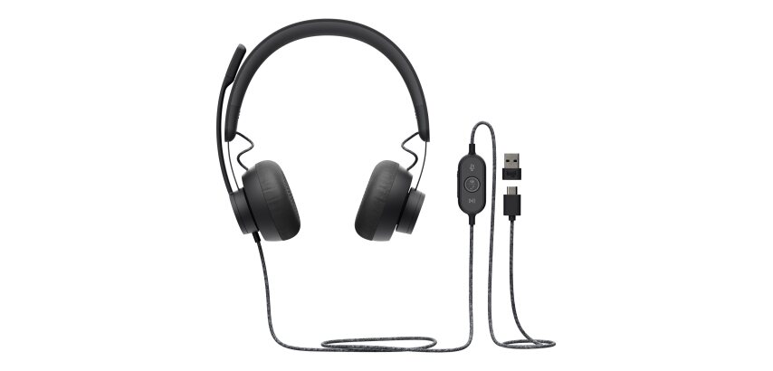 Logitech Zone Wired UC Casque Avec fil Arceau Appels/Musique USB Type-C Graphite