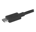 StarTech.com Adaptateur USB-C vers Double HDMI, Hub USB Type-C Multi-Moniteur MST, Double Extender / Splitter d'Affichage HDMI 4K 30Hz pour Ordinateur Portable, HDR, Câble Intégré Extra-Long - Windows Uniquement