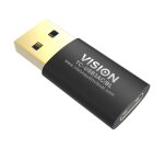 Vision TC-USB3AC/BL changeur de genre de câble Noir