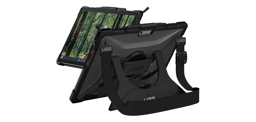 Urban Armor Gear 324012114343 étui pour tablette 33 cm (13") Housse Noir, Transparent