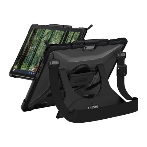 Urban Armor Gear 324012114343 étui pour tablette 33 cm (13") Housse Noir, Transparent