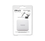 PNY AXP724 lecteur de carte mémoire USB 2.0 Blanc