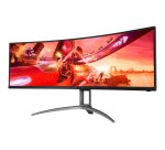 AOC B2 AG493UCX2 écran plat de PC 124 cm (48.8") 5120 x 1440 pixels Quad HD LED Noir