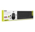 Port Designs 900903-UK clavier Bureau Bluetooth QWERTY Anglais britannique Noir
