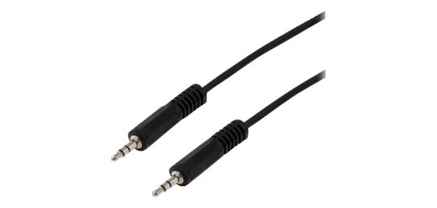 MCL 1.5m 3.5mm câble audio 1,5 m 3,5mm Noir