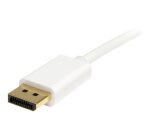 StarTech.com Câble Mini DisplayPort vers DisplayPort 1.2 de 2 m - Câble Adaptateur Mini DP vers DisplayPort 4K x 2K UHD - Câble Mini DP vers DP pour Moniteur - Câble de Conversion mDP vers DP