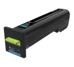 Lexmark 72K2XCE Cartouche de toner 1 pièce(s) Original Cyan