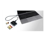 Transcend RDF8 lecteur de carte mémoire Micro-USB Noir