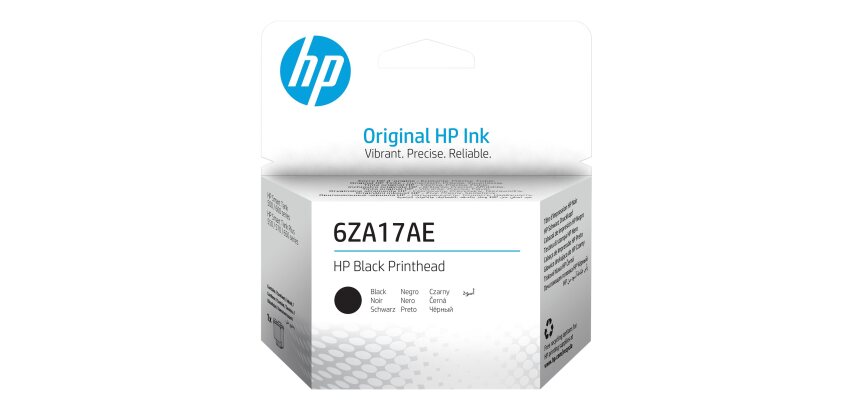 HP Tête d’impression noire 6ZA17AE