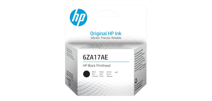 HP Tête d’impression noire 6ZA17AE