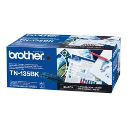 Brother TN-135BK - Cartouche de toner originale à haut rendement – Noir