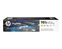 HP 981X - High Yield - yellow - original - PageWide - ink cartridge