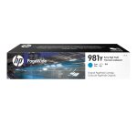 HP 981Y - Extra High Yield - cyan - original - PageWide - ink cartridge