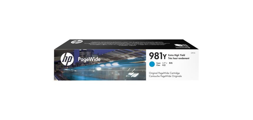HP 981Y - Extra High Yield - cyan - original - PageWide - ink cartridge