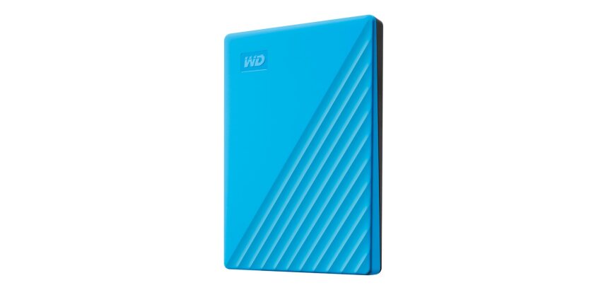 Western Digital My Passport disque dur externe 2 To 3.2 Gen 1 (3.1 Gen 1) Bleu
