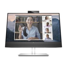 HP E24mv G4 60.5 cm (23.8") 1920 x 1080 pixels Full HD Black, Silver