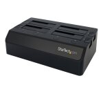 StarTech.com Station d'accueil USB 3.0 pour 4 disques durs SATA III 2,5"/3,5" 6Gb/s - Dock HDD / SSD avec UASP et ventilateurs