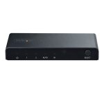 StarTech.com Switch HDMI 8K à 2 Ports - Switch HDMI 2.1 4K 120Hz HDR10+/8K 60Hz UHD - Commutateur HDMI 2 Entrées 1 Sortie - Commutation de Source Automatique/Manuelle - Adaptateur Secteur et Télécommande Inclus