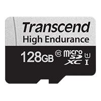 Transcend 350V 128 Go MicroSDXC UHS-I Classe 10