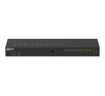 NETGEAR GSM4212PX Géré L2/L3 Gigabit Ethernet (10/100/1000) Connexion Ethernet, supportant l'alimentation via ce port (PoE) 1U Noir