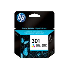 HP 301 cartouche d'encre trois couleurs authentique