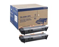 TN3380TWIN BROTHER HL5440 Toner Black(2)High Capacity   2x8000Pages High Capacity