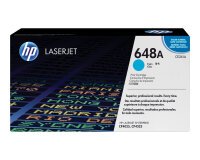 HP 648A - cyan - original - LaserJet - toner cartridge (CE261A)