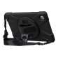 DLH COQUE RENFORCEE AVEC BANDOULIERE, POIGNEE ROTATIVE ET PIED SUPPORT POUR LENOVO Tab M10 FHD Plus Gen2 10.3" (ZA5V, ZA5T, ZA5W, TB-X606, TB-X606F..)