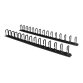 StarTech.com Panneau de gestion de câbles 0U de 1,8 m pour rack - Guide-câbles avec anneaux