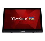 Viewsonic TD1630-3 écran plat de PC 39,6 cm (15.6") 1366 x 768 pixels HD LCD Écran tactile Multi-utilisateur Noir