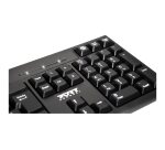 Port Designs 900753 clavier Bureau USB AZERTY Français Noir