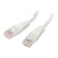 StarTech.com Câble patch UTP Cat5e de 15 m avec RJ45 moulé blanc - Cordon de connexion de 15 m