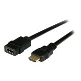 StarTech.com Rallonge HDMI 2m - Câble HDMI Mâle vers Femelle - Rallonge de Câble HDMI 4K - Câble HDMI UHD 4K 30Hz avec Ethernet M/F - Câble HDMI 1.4 Haut Débit - Rallonge de Cordon HDMI