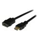 StarTech.com Rallonge HDMI 2m - Câble HDMI Mâle vers Femelle - Rallonge de Câble HDMI 4K - Câble HDMI UHD 4K 30Hz avec Ethernet M/F - Câble HDMI 1.4 Haut Débit - Rallonge de Cordon HDMI