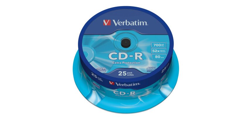 Verbatim CD-R Extra Protection 700 Mo 52x 25 pièce(s)