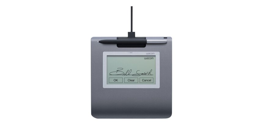 Tablette graphique Wacom STU-430 LCD de signature monochrome