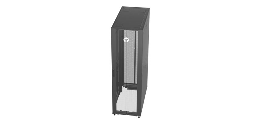 Vertiv VR3300 étagère 42U Rack autonome Noir, Transparent