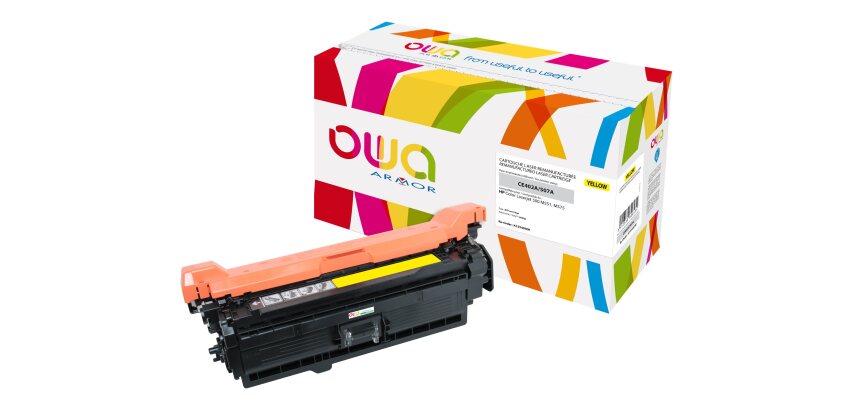 Toner remanufacturé OWA - standard - pour HP CE401A