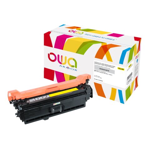 Toner remanufacturé OWA - standard - pour HP CE401A