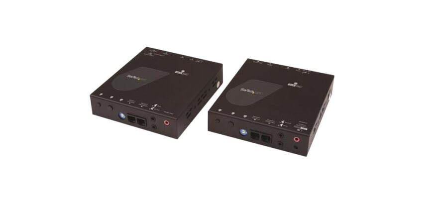 StarTech.com Kit Prolongateur HDMI 4K sur IP avec Application de Contrôle Vidéo, AV sur IP Évolutif avec Prise en Charge du Mur Vidéo AVoIP, Conforme TAA