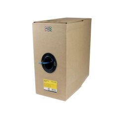 StarTech.com Câble Ethernet Cat 6 en Vrac - 304,8 m - Solide - Classé CMR - Bleu - Conforme TAA