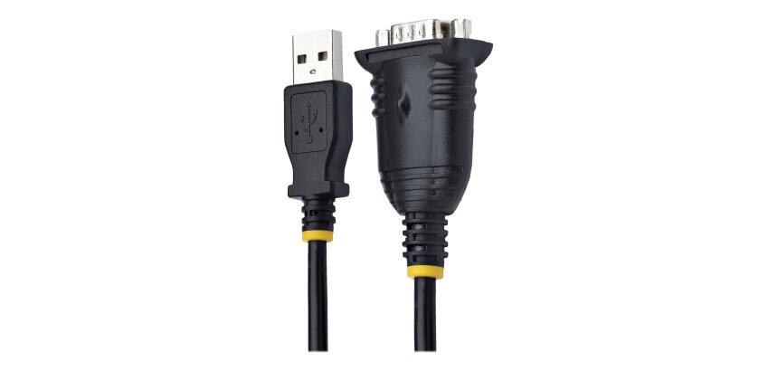 StarTech.com Adaptateur USB vers Série de 1m - Convertisseur DB9 Mâle vers USB - Adaptateur USB RS232, Prolific IC - Convertisseur RS232 vers USB pour PLC/Imprimante/Scanner/Switch - Windows/Mac